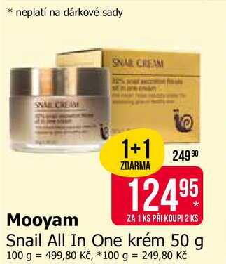 Mooyam Snail All In One krém 50 g