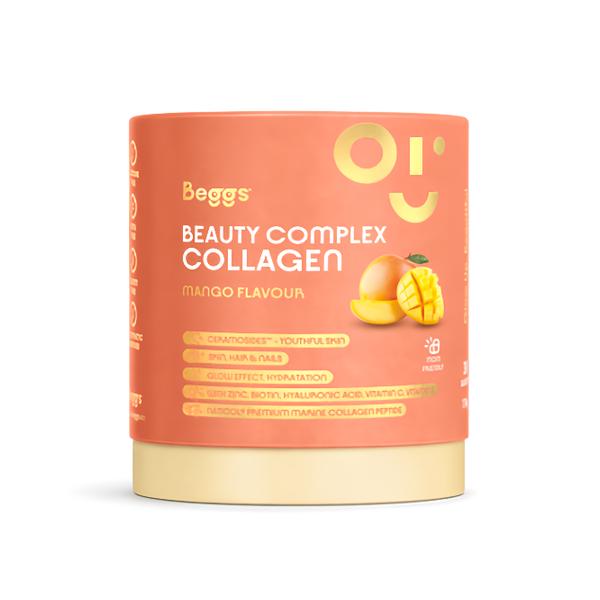 Beggs Beauty and Glow collagen Mango 30x6,3g