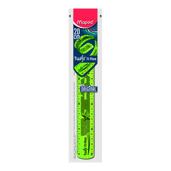 Maped Pravítko Twistn Flex, 20 cm