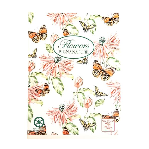 Pigna Školní sešit A5 linkovaný Nature Flowers