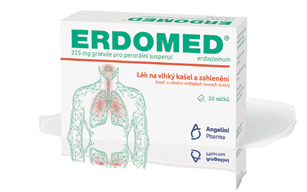 ERDOMED 225 mg, granule pro perorální suspenzi, 20 sáčků