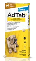 AdTab 48 mg žvýkací tableta pro kočky > 2,0–8,0 kg 1 ks