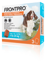 FRONTPRO® žvýkací tablety pro psy (10–25 kg) 3 tbl.