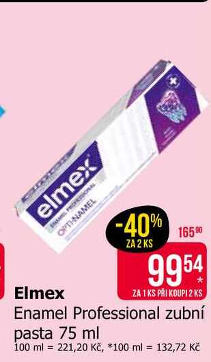 Elmex Enamel Professional zubní pasta 75 ml 