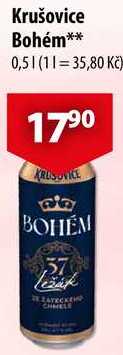 Krušovice Bohém, 0,5 l