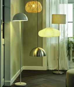 1) Stojací lampa KENT