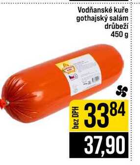 Vodňanské kuře gothajský salám drůbeží 450 g
