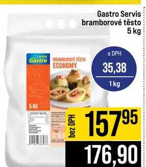 Gastro Servis bramborové těsto 5 kg