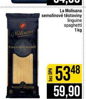 La Molisana semolinové těstoviny linguine spaghetti 1kg