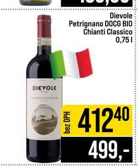 Dievole Petrignano DOCG BIO Chianti Classico 0,75l