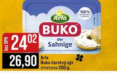 Arla Buko čerstvý sýr smetana 200 g 