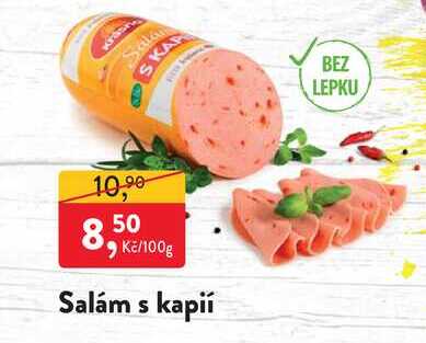 Salám s kapií 100g