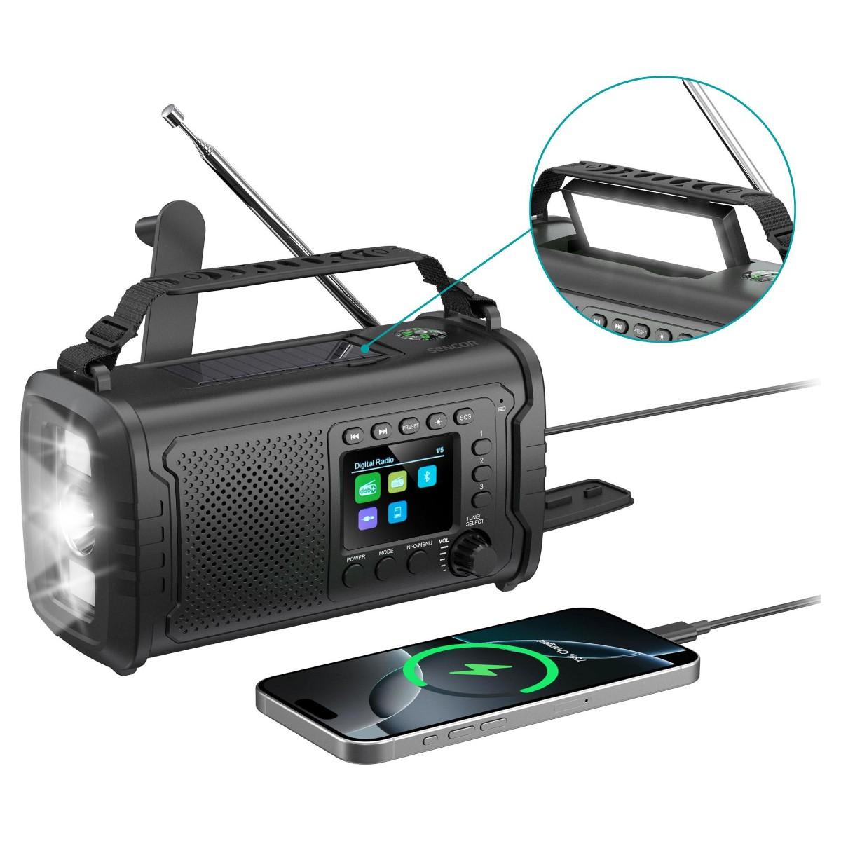 Nouzové rádio SRD 1090SCLD B, 1 KS