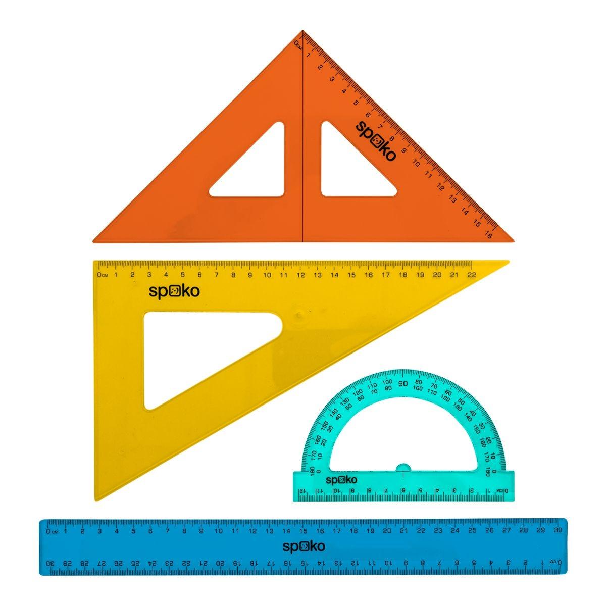 Geometrická sada Spoko, 1 KS