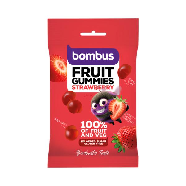Bombus Fruit Gummies Strawberry