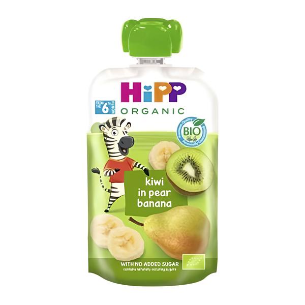 HiPP BIO 100% ovoce Hruška-Banán-Kiwi