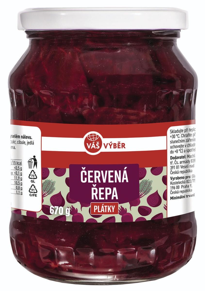 VÁŠ VÝBĚR Červená řepa, 430 g