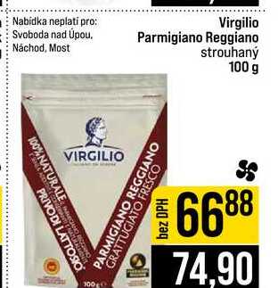 Virgilio Parmigiano Reggiano strouhaný 100 g