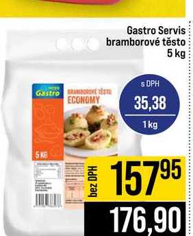 Gastro Servis bramborové těsto 5 kg