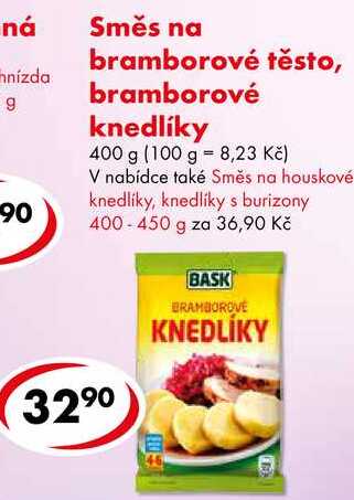 Směs na bramborové těsto, bramborové knedlíky, 400 g