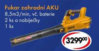 Fukar zahradní AKU