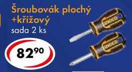 Šroubovák plochý + křížový