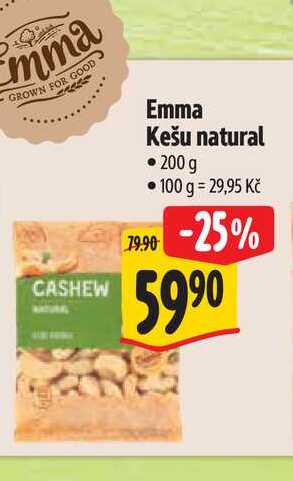  Emma Kešu natural   200 g 
