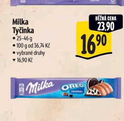 Milka Tyčinka 25-46 g