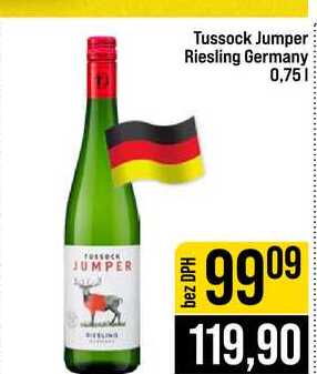 Tussock Jumper Riesling Germany 0,75l