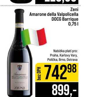 Zeni Amarone della Valpolicella DOCG Barrique 0,75l