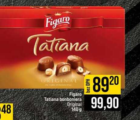 Figaro Tatiana bonboniera Original 140 g