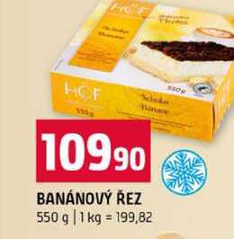 BANÁNOVÝ ŘEZ 550 g