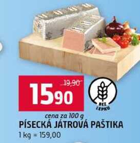 PÍSECKÁ JÁTROVÁ PAŠTIKA 100g