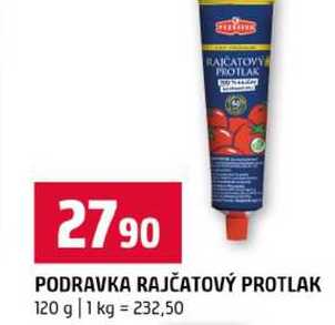 PODRAVKA RAJČATOVÝ PROTLAK 120 g