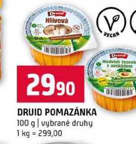 DRUID POMAZÁNKA 100 g vybrané druhy
