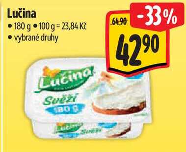 Lučina, 180 g