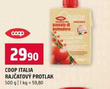 COOP ITALIA RAJČATOVÝ PROTLAK 500 g 