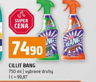 CILLIT BANG 750 ml vybrané druhy