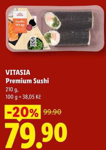 VITASIA Premium Sushi, 210 g