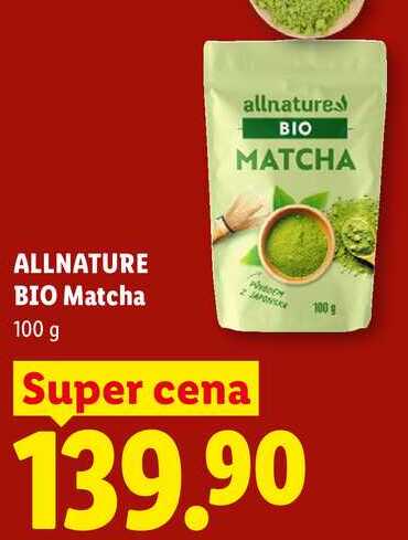 ALLNATURE BIO Matcha, 100 g  