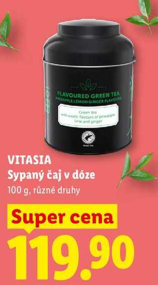 VITASIA Sypaný čaj v dóze, 100 g 