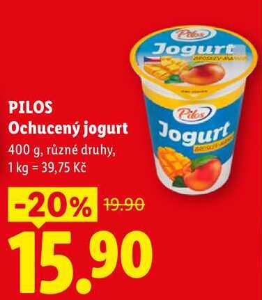 PILOS Ochucený jogurt, 400 g