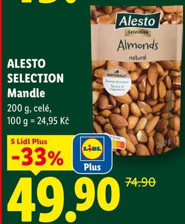 ALESTO SELECTION Mandle, 200 g
