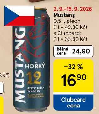 Mustang, 0.5 l