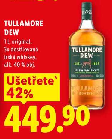 TULLAMORE DEW, 1l