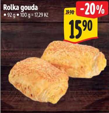 Rolka gouda, 92 g