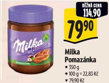 Milka Pomazánka, 350 g 
