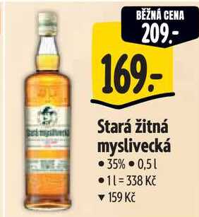 Stará žitná myslivecká, 0,5 l