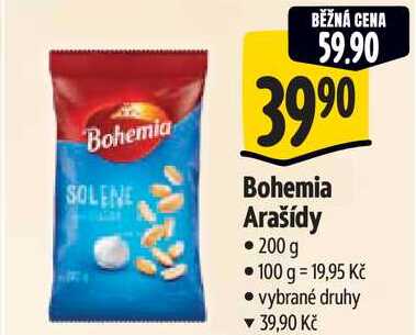 Bohemia Arašídy, 200 g