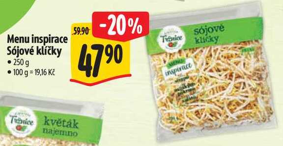 Menu inspirace Sójové klíčky, 250 g 